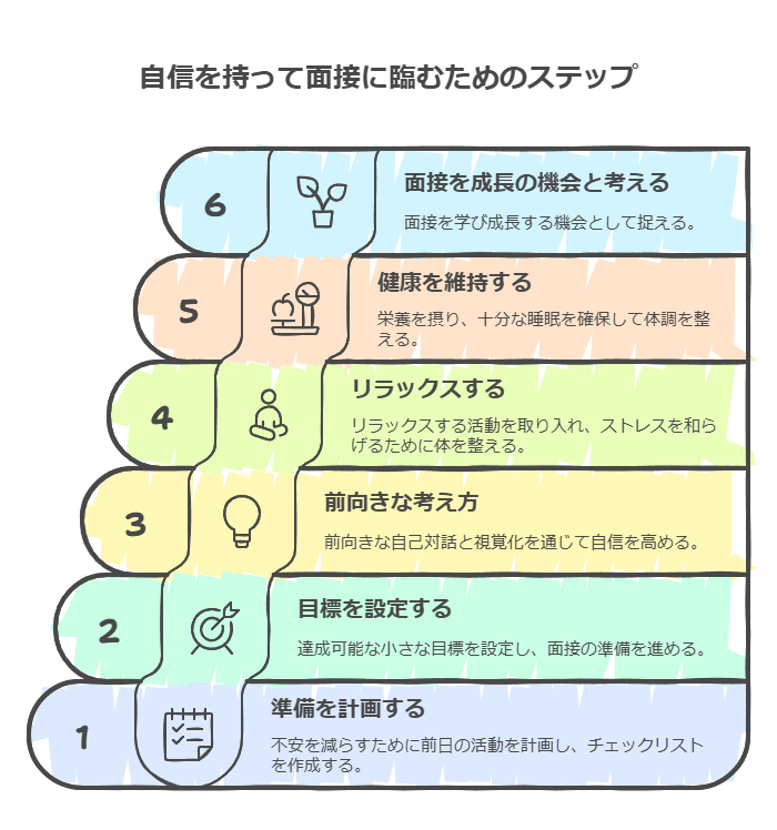 面接準備ステップ